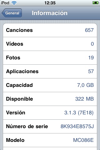 especificaciones